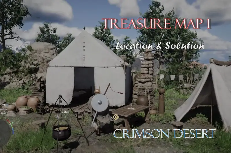 Hidden Treasure Map Piece 1 Location and Solution – Crimson Desert Hidden Treasure Map Piece 1 Location and Solution - Crimson Desert