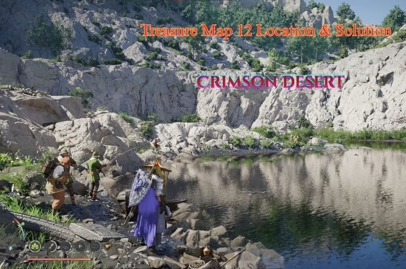 Hidden Treasure Map Piece 12 Location & Solution – Crimson Desert Hidden Treasure Map Piece 12 Location & Solution - Crimson Desert